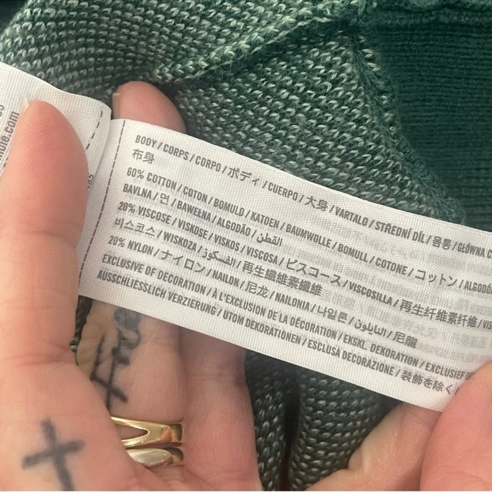 Abercrombie & Fitch Argyle Johnny Collar Sweater Polo - Picture 3 of 4